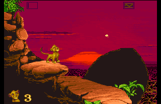 The Lion King screenshot 3 for Sega Genesis